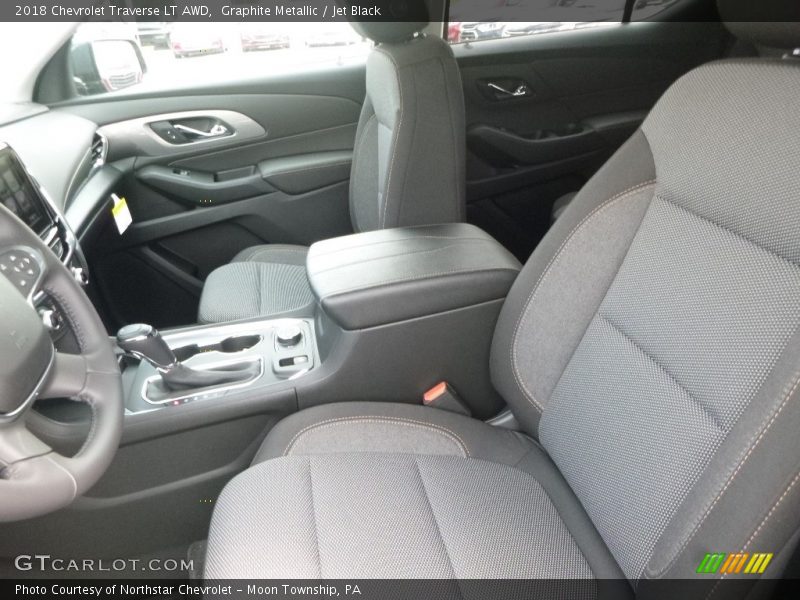 Graphite Metallic / Jet Black 2018 Chevrolet Traverse LT AWD