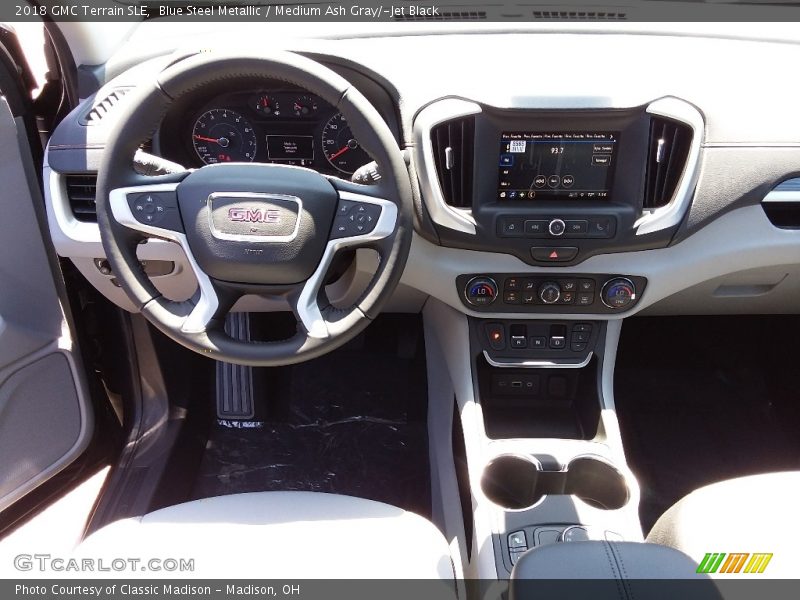Blue Steel Metallic / Medium Ash Gray/­Jet Black 2018 GMC Terrain SLE