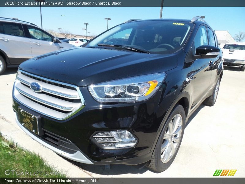 Shadow Black / Charcoal Black 2018 Ford Escape Titanium 4WD