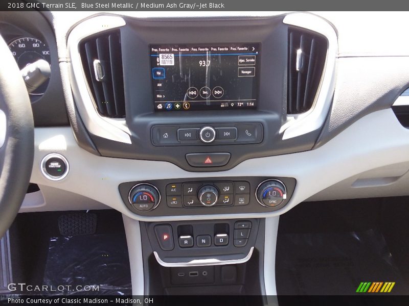 Blue Steel Metallic / Medium Ash Gray/­Jet Black 2018 GMC Terrain SLE