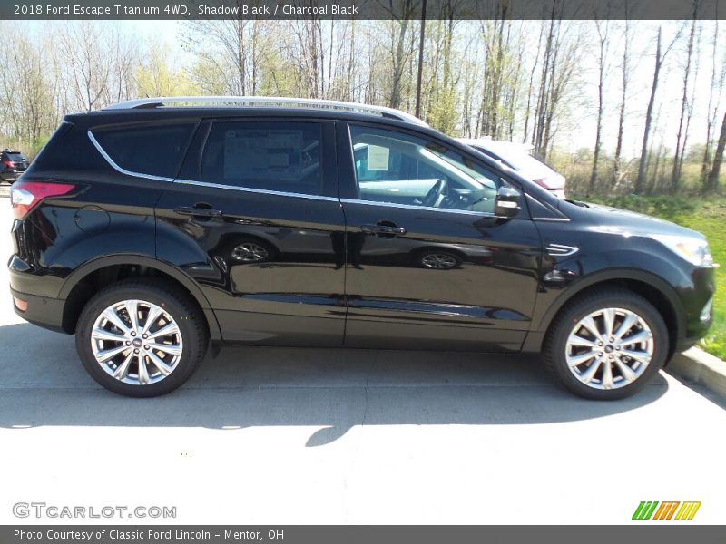 Shadow Black / Charcoal Black 2018 Ford Escape Titanium 4WD