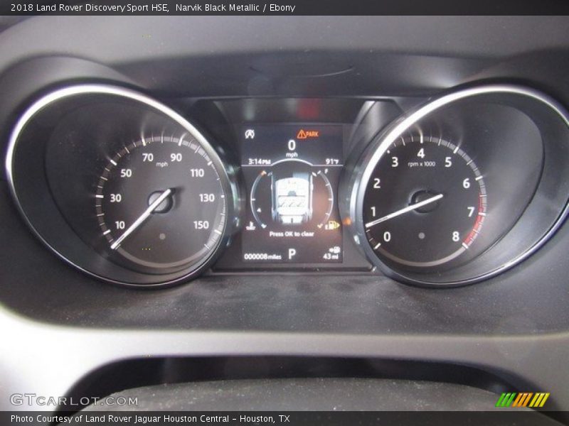 Narvik Black Metallic / Ebony 2018 Land Rover Discovery Sport HSE