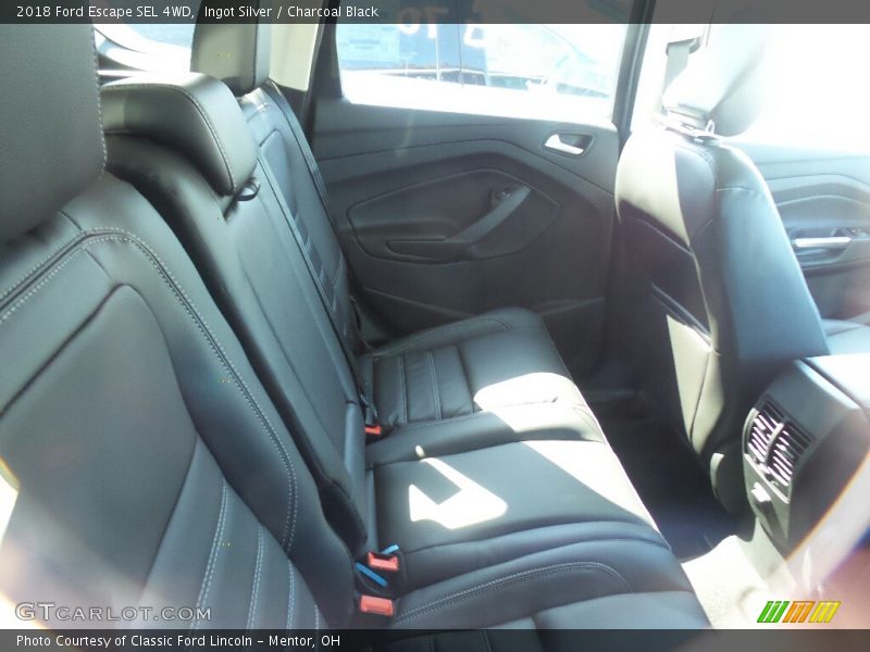 Ingot Silver / Charcoal Black 2018 Ford Escape SEL 4WD
