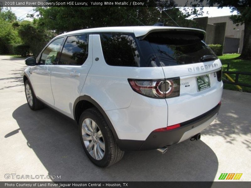 Yulong White Metallic / Ebony 2018 Land Rover Discovery Sport HSE Luxury