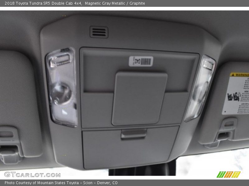 Magnetic Gray Metallic / Graphite 2018 Toyota Tundra SR5 Double Cab 4x4
