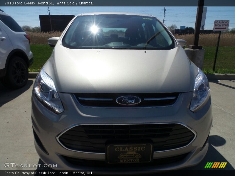 White Gold / Charcoal 2018 Ford C-Max Hybrid SE