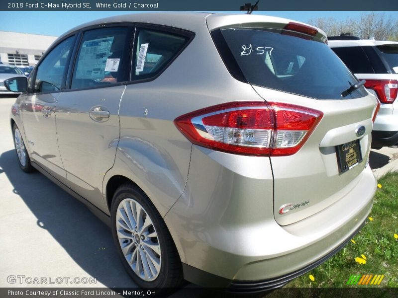 White Gold / Charcoal 2018 Ford C-Max Hybrid SE