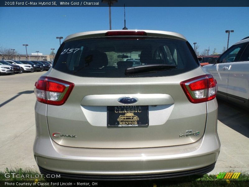 White Gold / Charcoal 2018 Ford C-Max Hybrid SE