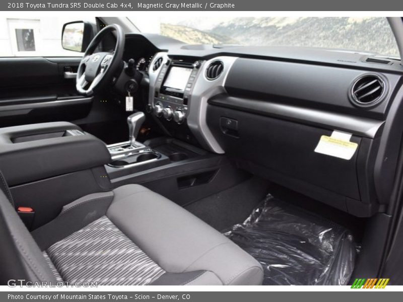 Magnetic Gray Metallic / Graphite 2018 Toyota Tundra SR5 Double Cab 4x4