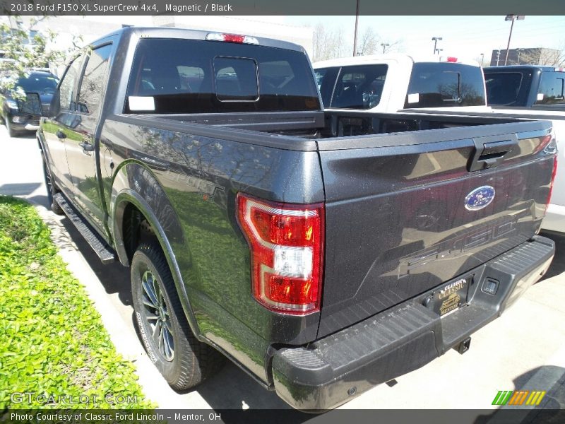 Magnetic / Black 2018 Ford F150 XL SuperCrew 4x4