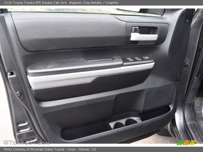 Magnetic Gray Metallic / Graphite 2018 Toyota Tundra SR5 Double Cab 4x4
