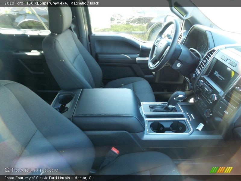 Magnetic / Black 2018 Ford F150 XL SuperCrew 4x4