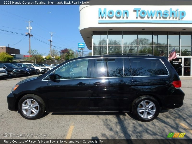 Nighthawk Black Pearl / Ivory 2008 Honda Odyssey Touring