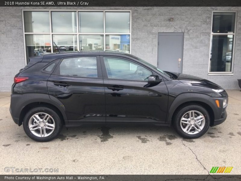 Ultra Black / Gray 2018 Hyundai Kona SE AWD