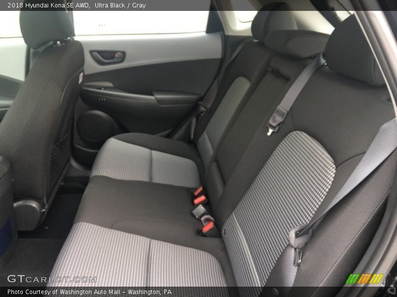 Ultra Black / Gray 2018 Hyundai Kona SE AWD