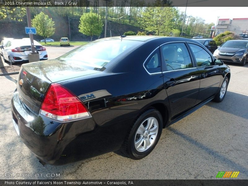 Black / Gray 2013 Chevrolet Impala LS