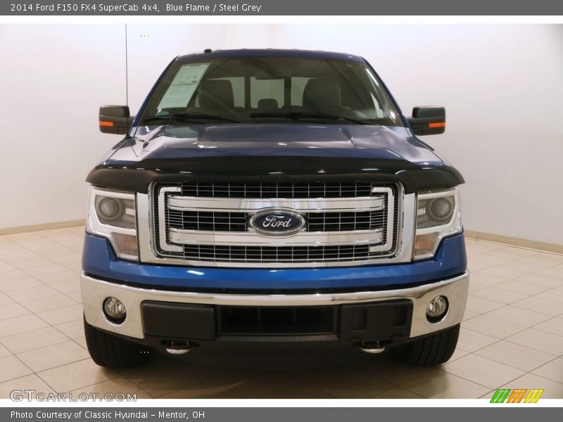 Blue Flame / Steel Grey 2014 Ford F150 FX4 SuperCab 4x4