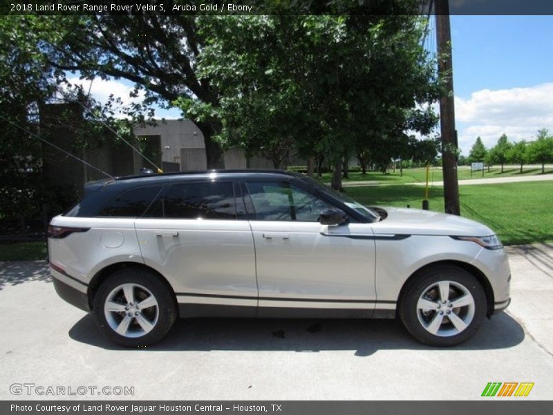 Aruba Gold / Ebony 2018 Land Rover Range Rover Velar S