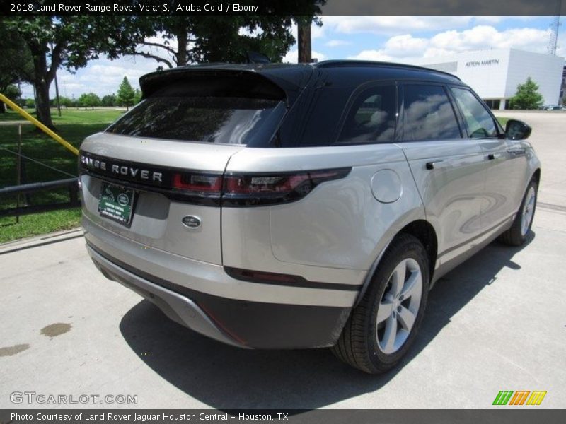 Aruba Gold / Ebony 2018 Land Rover Range Rover Velar S