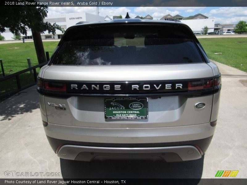 Aruba Gold / Ebony 2018 Land Rover Range Rover Velar S