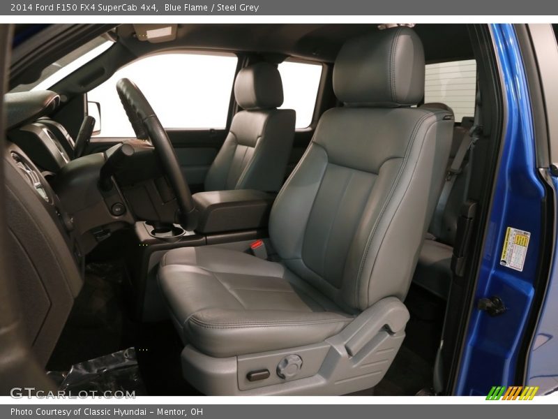 Blue Flame / Steel Grey 2014 Ford F150 FX4 SuperCab 4x4