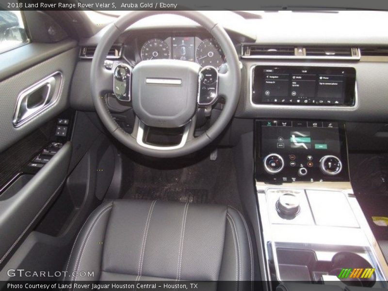 Aruba Gold / Ebony 2018 Land Rover Range Rover Velar S