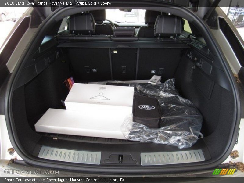 Aruba Gold / Ebony 2018 Land Rover Range Rover Velar S