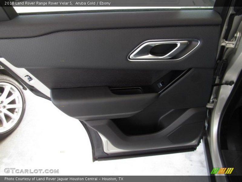 Aruba Gold / Ebony 2018 Land Rover Range Rover Velar S