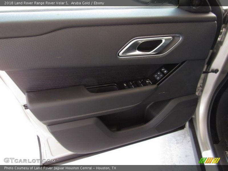 Aruba Gold / Ebony 2018 Land Rover Range Rover Velar S