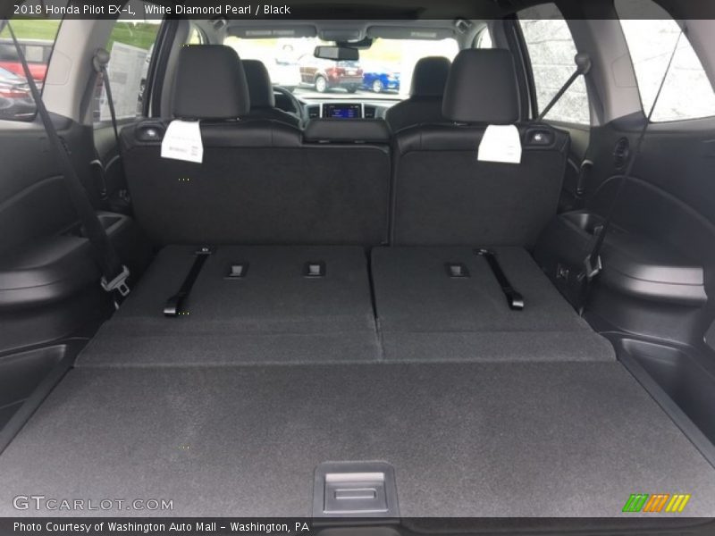 White Diamond Pearl / Black 2018 Honda Pilot EX-L