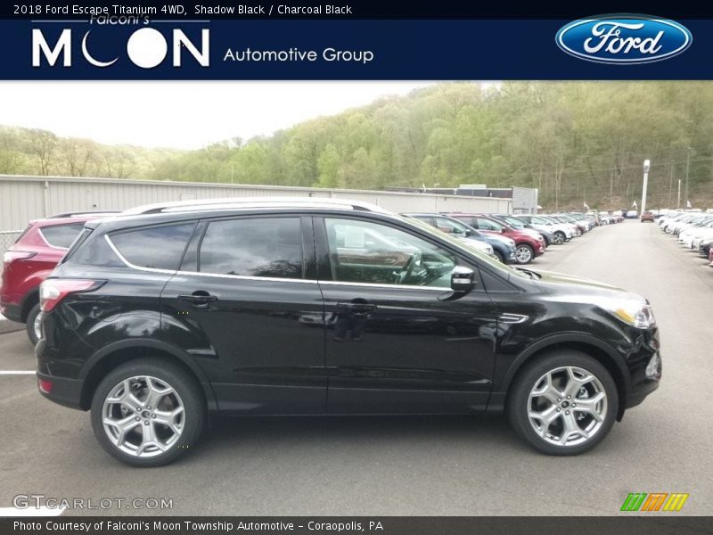 Shadow Black / Charcoal Black 2018 Ford Escape Titanium 4WD