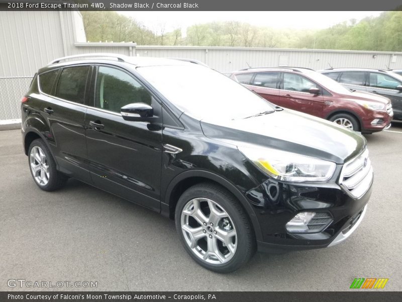 Shadow Black / Charcoal Black 2018 Ford Escape Titanium 4WD