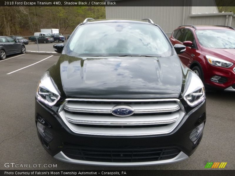 Shadow Black / Charcoal Black 2018 Ford Escape Titanium 4WD