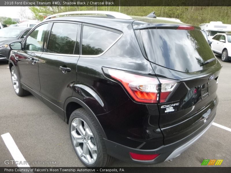 Shadow Black / Charcoal Black 2018 Ford Escape Titanium 4WD