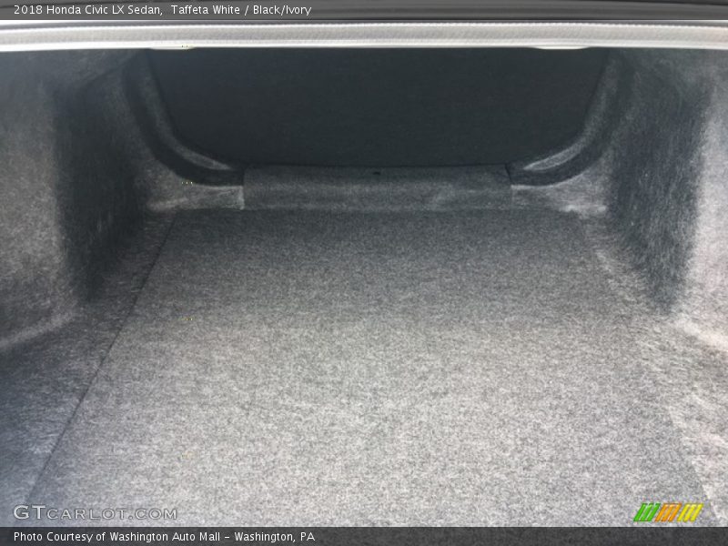 Taffeta White / Black/Ivory 2018 Honda Civic LX Sedan