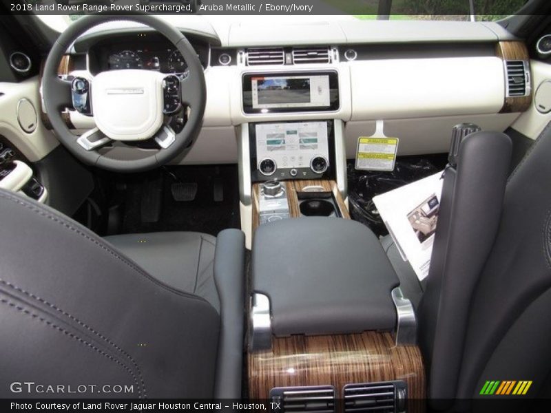 Aruba Metallic / Ebony/Ivory 2018 Land Rover Range Rover Supercharged