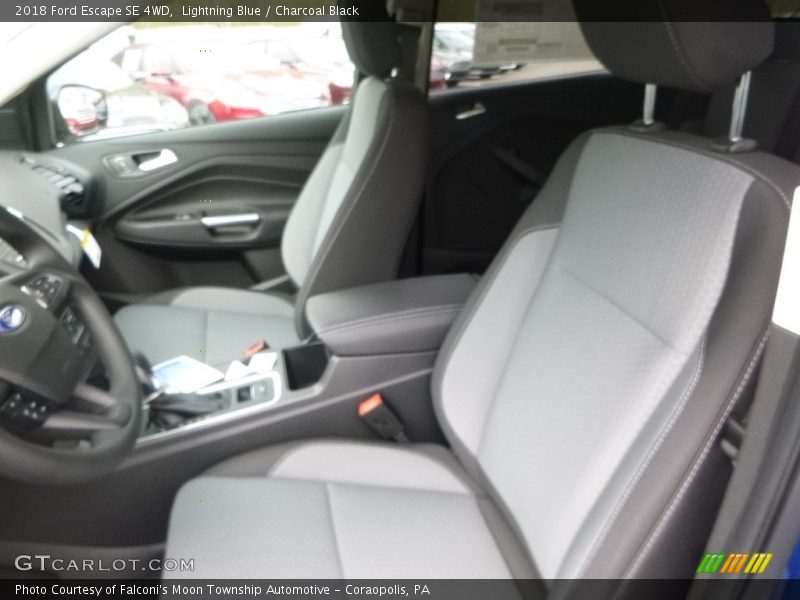 Lightning Blue / Charcoal Black 2018 Ford Escape SE 4WD
