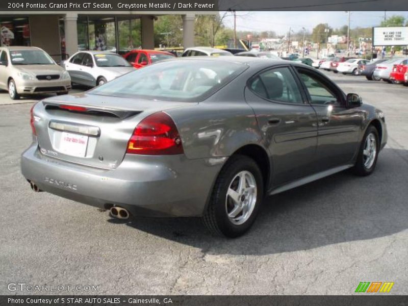 Greystone Metallic / Dark Pewter 2004 Pontiac Grand Prix GT Sedan