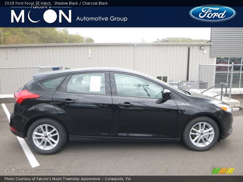 Shadow Black / Charcoal Black 2018 Ford Focus SE Hatch