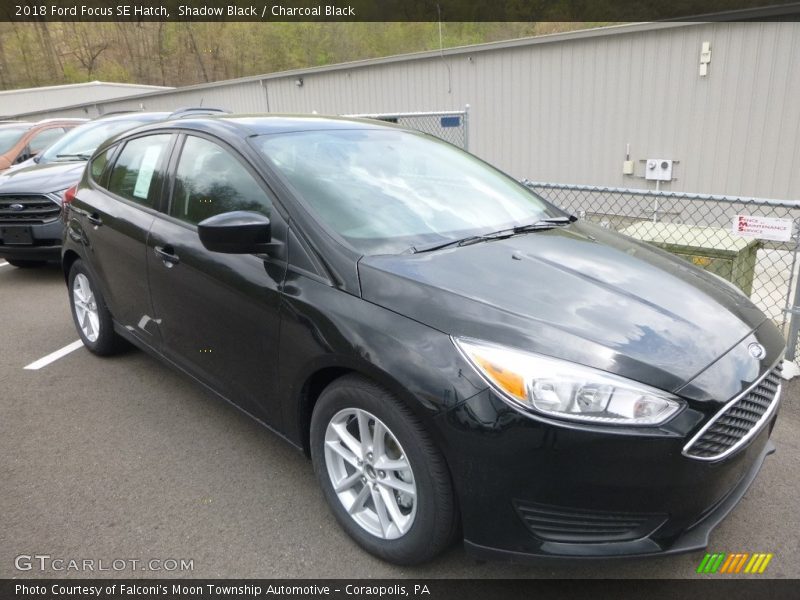 Shadow Black / Charcoal Black 2018 Ford Focus SE Hatch