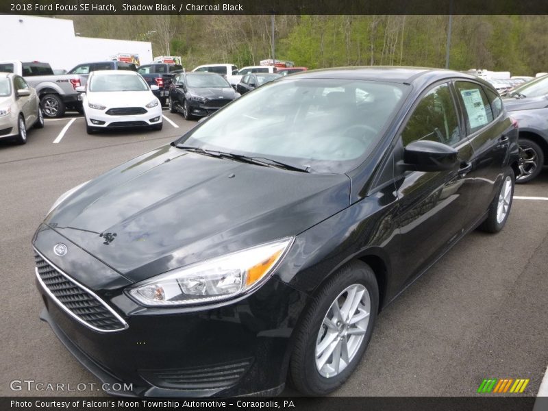 Shadow Black / Charcoal Black 2018 Ford Focus SE Hatch