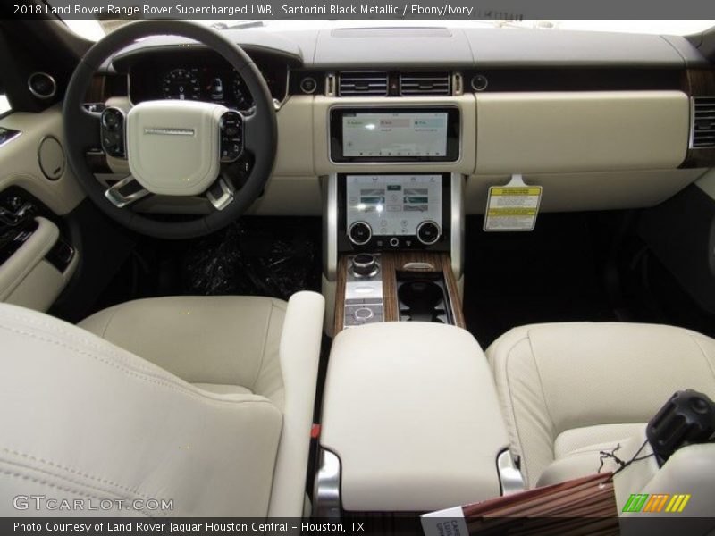 Santorini Black Metallic / Ebony/Ivory 2018 Land Rover Range Rover Supercharged LWB