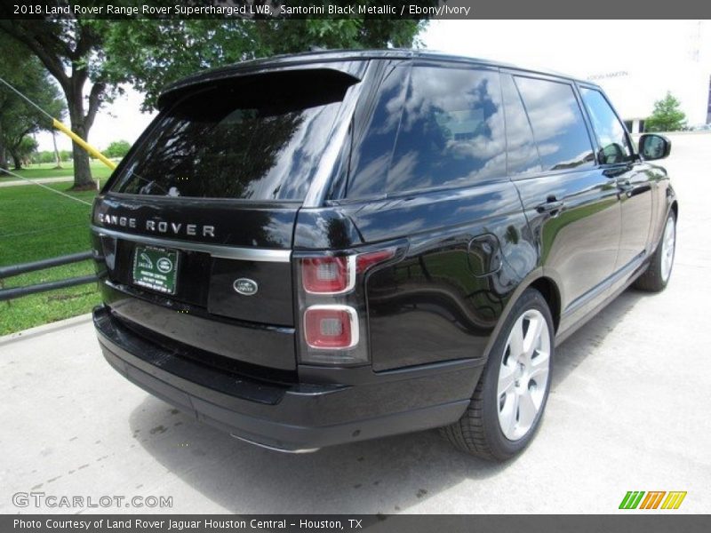 Santorini Black Metallic / Ebony/Ivory 2018 Land Rover Range Rover Supercharged LWB