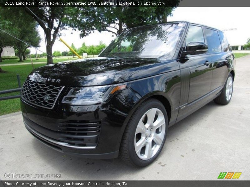 Santorini Black Metallic / Ebony/Ivory 2018 Land Rover Range Rover Supercharged LWB