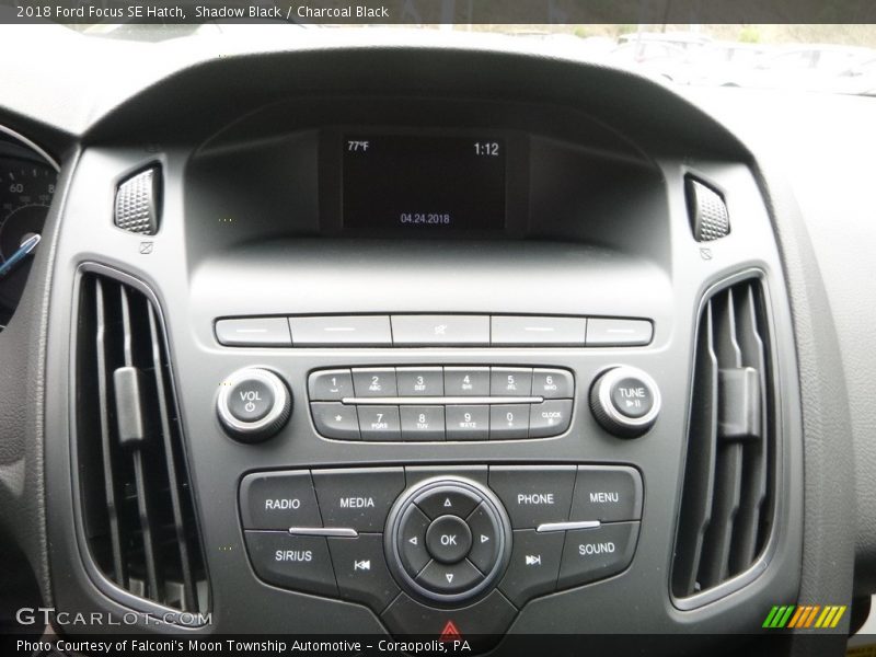 Shadow Black / Charcoal Black 2018 Ford Focus SE Hatch