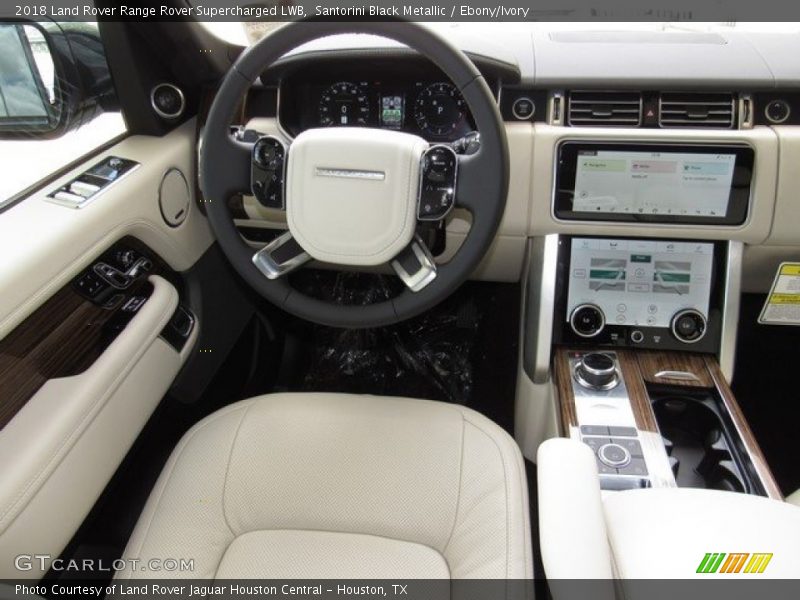 Santorini Black Metallic / Ebony/Ivory 2018 Land Rover Range Rover Supercharged LWB