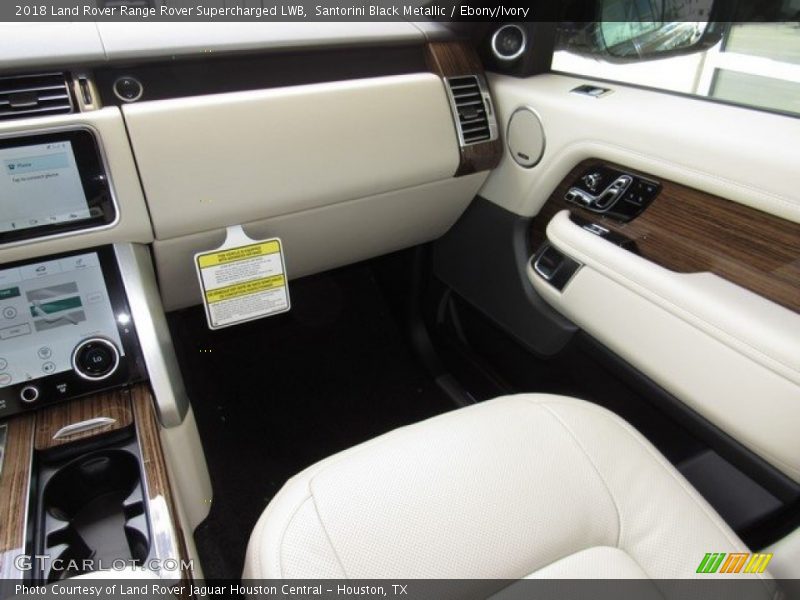 Santorini Black Metallic / Ebony/Ivory 2018 Land Rover Range Rover Supercharged LWB