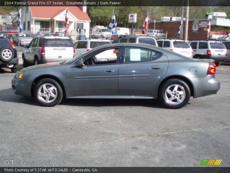 Greystone Metallic / Dark Pewter 2004 Pontiac Grand Prix GT Sedan