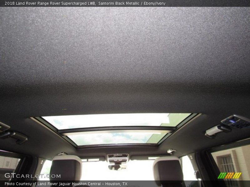 Santorini Black Metallic / Ebony/Ivory 2018 Land Rover Range Rover Supercharged LWB