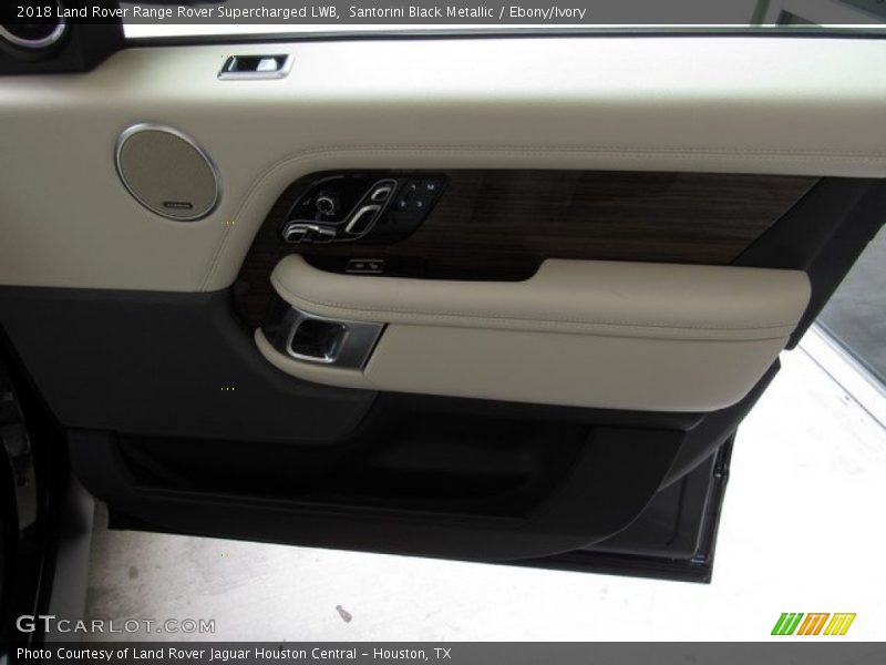 Santorini Black Metallic / Ebony/Ivory 2018 Land Rover Range Rover Supercharged LWB